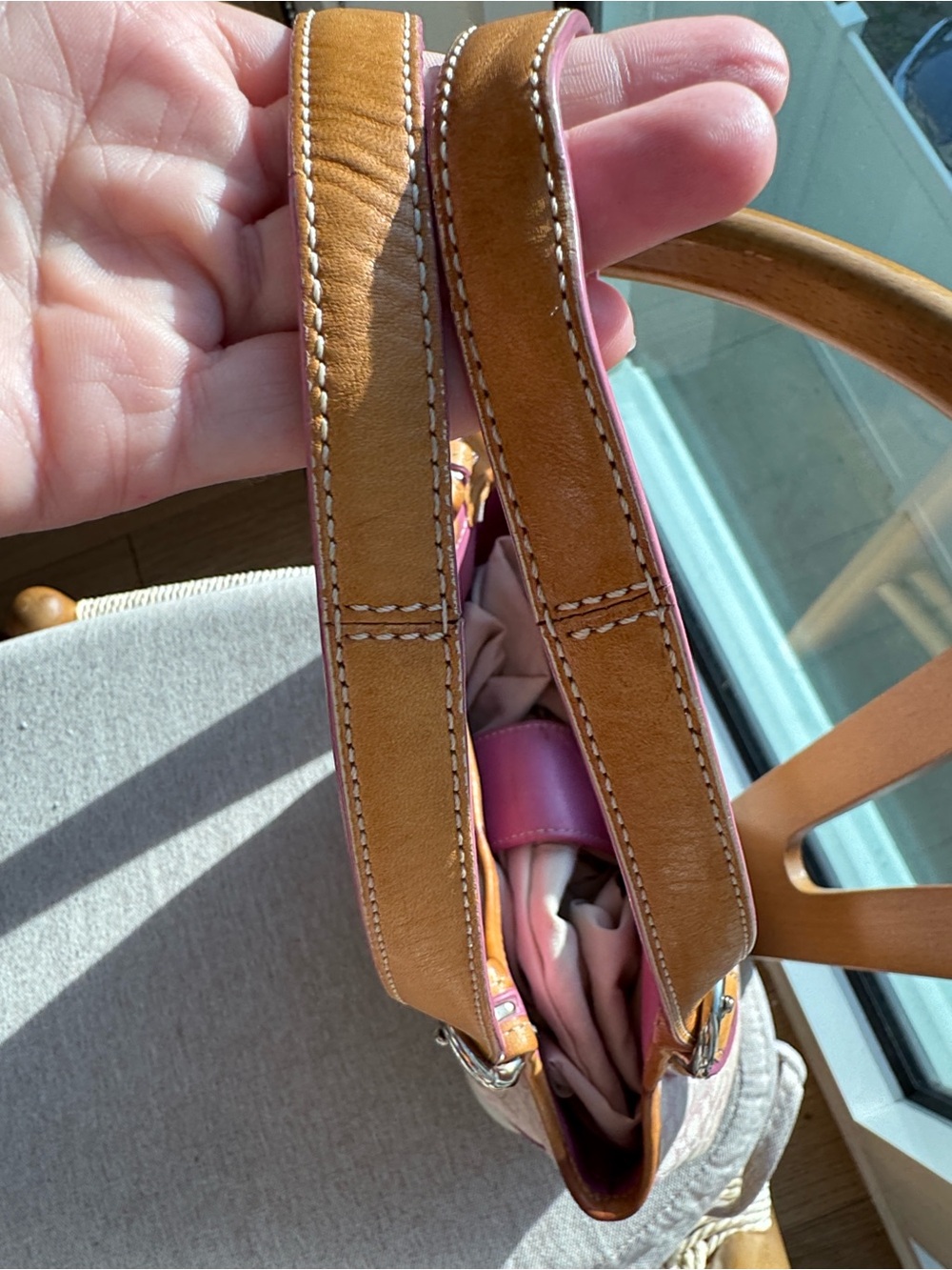 Coach Soho Vintage Pink Shoulder Bag with COA - Picture 4 of 12